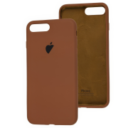 Чохол Silicone Case iPhone 7/8 Plus FULL (№65 Brown chocolate)
