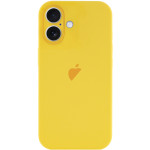 Чохол для iPhone 16 : Silicone Case Full Camera - №4 Yellow