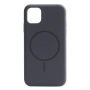 Чохол для iPhone 11 : Silicone Slim MagSafe – Charcoal Gray
