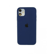 Чохол Silicone Case на iPhone 11 Pro Max FULL (Deep navy)