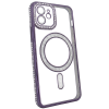 Чохол Diamond Shining Case with MagSafe (iPhone 12, Deep Purple)