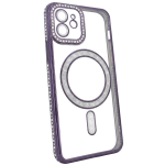 Чохол Diamond Shining Case with MagSafe (iPhone 12, Deep Purple)
