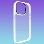 Чохол Crystal Guard на iPhone 13 White - Black Чохол Crystal Guard на iPhone 13 White - Black
