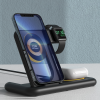 Безпровідна зарядка 4 в 1 Fast Charge Y36 (iPhone + Apple Watch + AirPods) Black