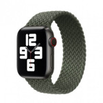 Монобраслет на Apple Watch Braided Solo Loop (Dark Green, 42mm, 44mm, 45mm, 46mm, 49mm Xs) Монобраслет на Apple Watch Braided Solo Loop (Dark Green, 42mm, 44mm, 45mm, 46mm, 49mm Xs)