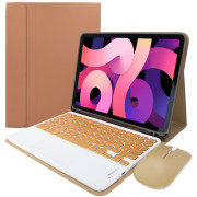 Чохол Case with Keyboard + Mouse (iPad 10 (2022-10.9 - Brown)