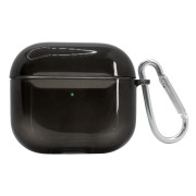 Чохол для AirPods 1/2 напівпрозорий Neon Case Black