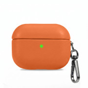 Чохол Leather Case (AirPods 4 – Orange)