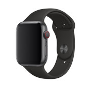 Силіконовий ремінець Silicone Sport Band (42mm, 44mm, 45mm, 46mm, 49mm №18 Black, L)