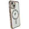 Чохол Diamond Shining Case with MagSafe (iPhone 12, Gold)