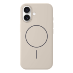 Чохол для iPhone 17 : Silicone Slim MagSafe – Antique White