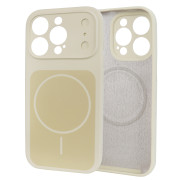 Чохол Dual Tone Silicone MagSafe Case (iPhone 15 Pro Max – Antique White)