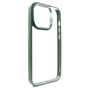 Чохол Crystal Guard на iPhone 15 Khaki Green