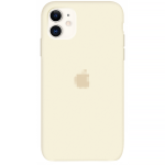 Чохол Silicone Case на iPhone 11 FULL (№11 Antique White)