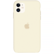 Чохол Silicone Case на iPhone 11 FULL (№11 Antique White)