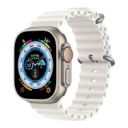 Ремінець Ocean Band на Apple Watch 38mm, 40mm, 41mm, [42mm Series 10/11] - White