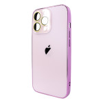 Чохол для iPhone 15 Pro : AG-PC Glass – Pink