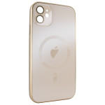 Чохол для iPhone 11 - AG Titanium Case with MagSafe із захистом камери матовий Golden Чохол для iPhone 11 - AG Titanium Case with MagSafe із захистом камери матовий Golden