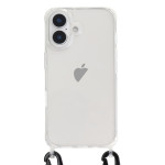 Чохол прозорий Clear case for STRAP (iPhone 16 Plus)