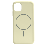 Чохол для iPhone 11 : Silicone Slim MagSafe – Cream Yellow