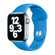 Силіконовий ремінець Silicone Sport Band (38mm, 40mm, 41mm, [42mm Series 10/11], №3 Royal Blue, S)