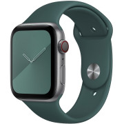 Силіконовий ремінець Silicone Sport Band (42mm, 44mm, 45mm, 46mm, 49mm, Swamp Green, S)
