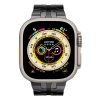 Металевий ремінець для Apple Watch 42mm | 44mm | 45mm | 46mm | 49mm Titanium Band Black