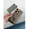 Чохол для iPhone 13 Pro Max Perforation Case with MagSafe Gold