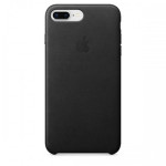 Чохол для iPhone 7 Plus | 8 Plus Leather Case PU Black