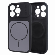 Чохол Dual Tone Silicone MagSafe Case (iPhone 15 Pro Max – Black)
