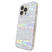 Чохол прозорий для iPhone 14 Pro Max Hologram Case Leopard
