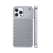 Чохол металевий для iPhone 14 Pro Max Aluminium aroma Silver