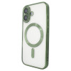 Чохол Shining with MagSafe (iPhone 17, Dark Green)
