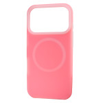 Neon Silicone Case MagSafe (iPhone 17 Pro – Berry Pink)