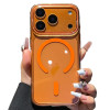 NOFELET Color Clear Case MagSafe (iPhone 17 Pro – Orange)
