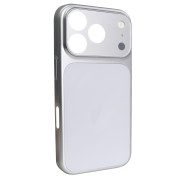 Чохол Syndee AG Glass MagSafe Case [Design 17 Series] – (iPhone 16 Pro Max, White)