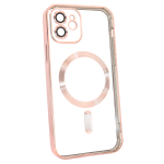 Чохол Shining with MagSafe на iPhone 12 із захисними лінзами на камеру Rose Gold Чохол Shining with MagSafe на iPhone 12 із захисними лінзами на камеру Rose Gold