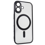 Чохол Titan Frame Matte PC MagSafe Case (iPhone 16 – Black)