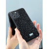 Чохол для iPhone 16 Pro : Swarovski Case – Black