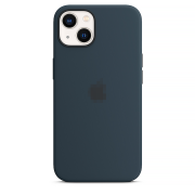 Чохол для iPhone 13 : Silicone Case MagSafe Original – Abyss Blue