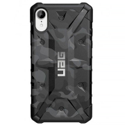 Чохол UAG камуфляж (iPhone XR, Black-Gray)