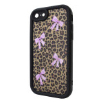 Чохол для iPhone 7/8 – Pretty Things "Leopard & Bows – Black"