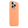Чохол для iPhone 15 Pro Max : Silicone Case MagSafe Original – Orange Sorbet