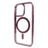 Чехол Crystal Guard with MagSafe (iPhone 14 Plus, Marsala)