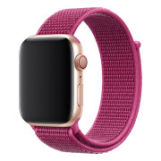 Ремінець для Apple Watch Nylon Loop нейлоновий (42mm, 44mm, 45mm, 46mm, 49mm, Dragon Fruit)