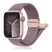 Ремінець Braided Nylon Magnetic Band (38/40/41mm + [42mm Series 10/11] – Smoke Purple)
