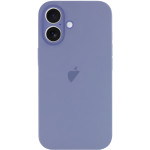 Чохол для iPhone 16 : Silicone Case Full Camera - №46 Lavender Gray