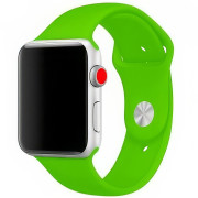 Силіконовий ремінець Silicone Sport Band (38mm, 40mm, 41mm, [42mm Series 10/11], №31 Lime Green, S)