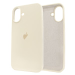 Чохол для iPhone 16 Plus Silicone Case FULL (№11 Antique White)