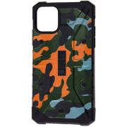 Тактичний протиударний чохол UAG Pathfinder камуфляжний на iPhone 13 Pro (6.1") (Orange-Green)